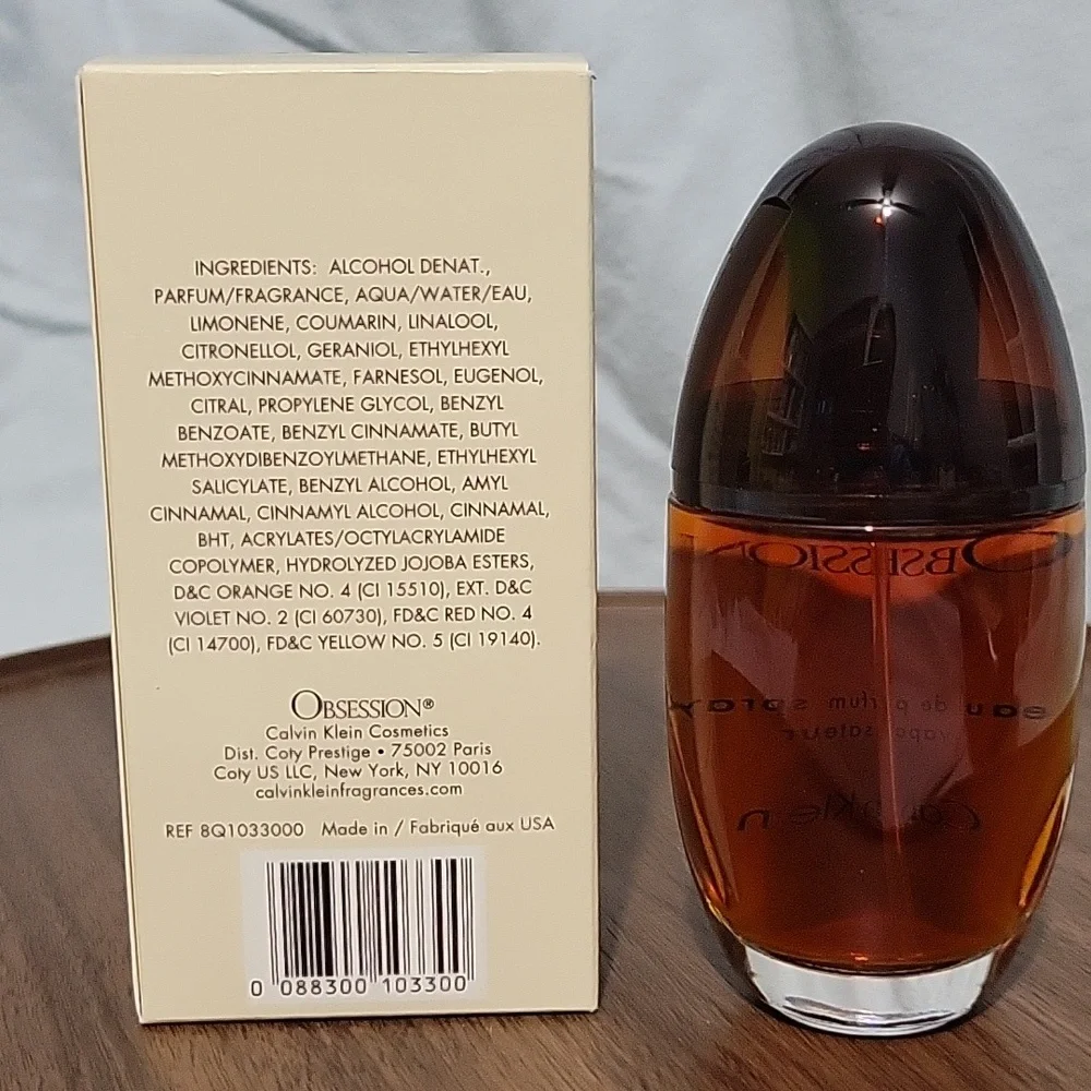 Calvin Klein Obsession for Women Eau de Parfum Spray Mint in Package - Picture 4 of 5